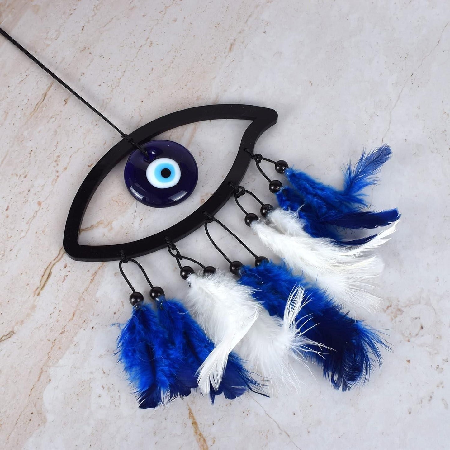 Evil Eye Dream Catcher Home or Car Decor