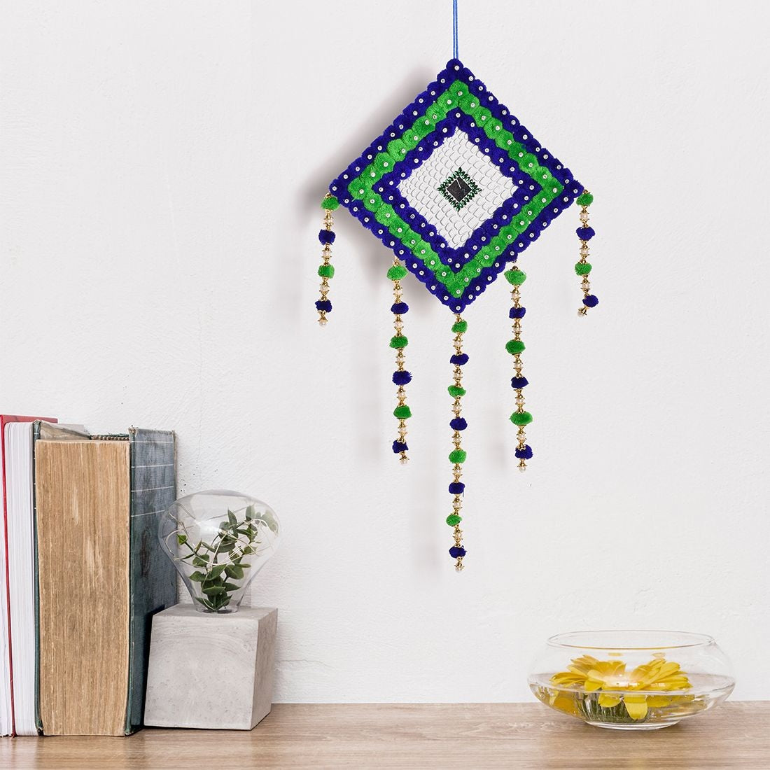 Enchant Your Space: Handcrafted Pompom Hangings for Festive Elegance