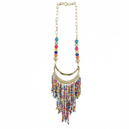 High-Finished Designer Hanging Party Wear Beads Necklace