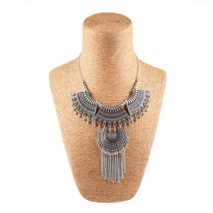 Women's Bohemian Gypsy Tibetan Vintage Coin Necklace