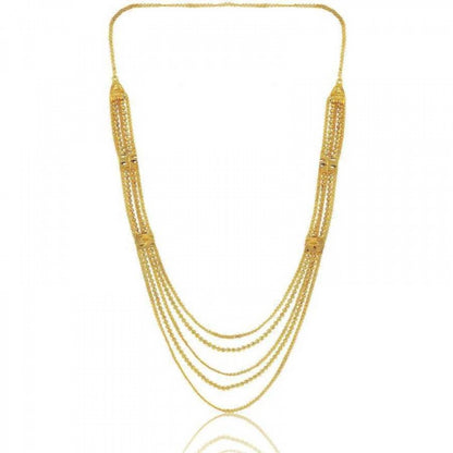 Radiant Layers: Women's Multi-Layer Long Chain Necklace