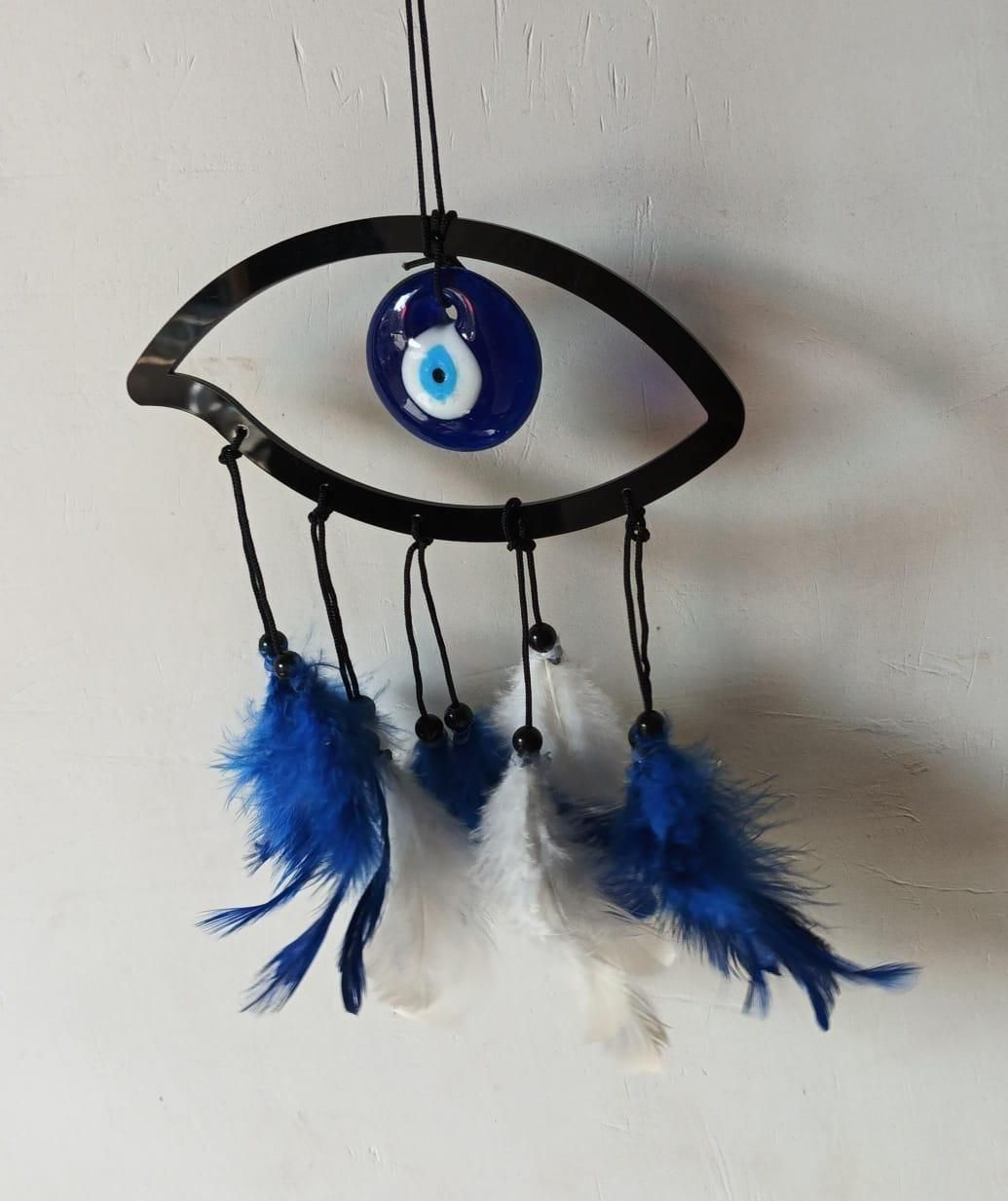 Evil Eye Dream Catcher Home or Car Decor