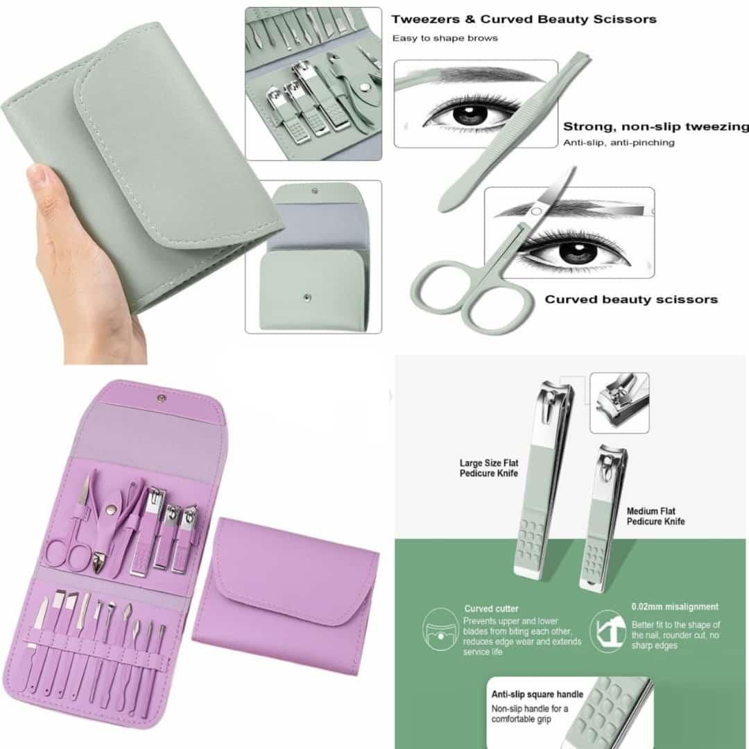 Deluxe Manicure/Pedicure Set for Women