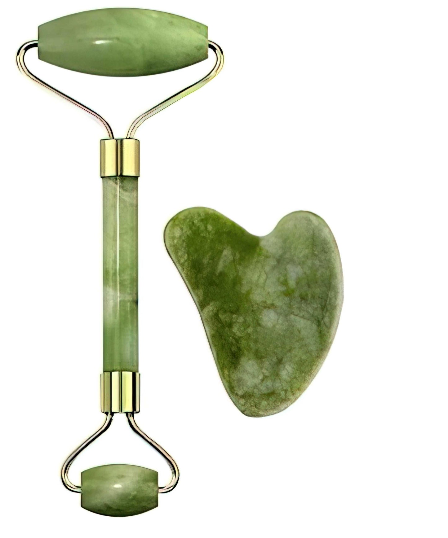 Smooth Facial Roller & Massager Natural Massage Jade Stone